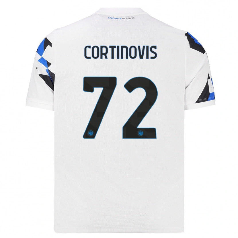 Danxen Heren Alessandro Cortinovis #72 Wit Rood Blauw Uitshirt Uittenue 2026/27 T-Shirt België