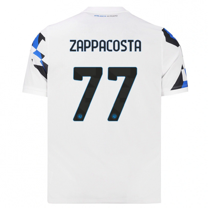 Danxen Heren Davide Zappacosta #77 Wit Rood Blauw Uitshirt Uittenue 2026/27 T-Shirt België