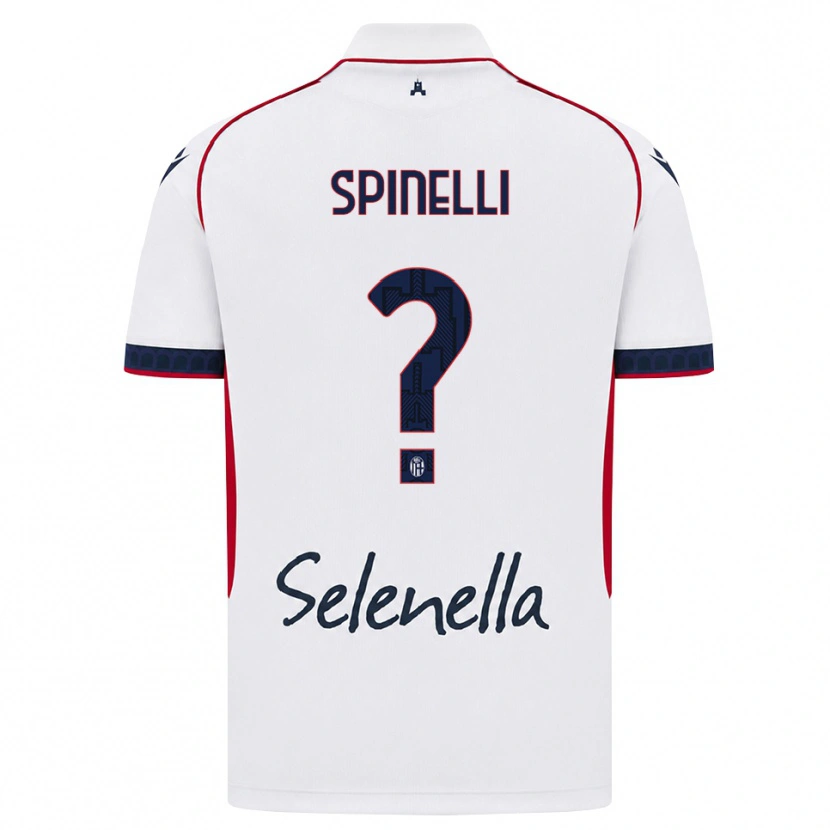 Danxen Heren Giorgia Spinelli #0 Wit Rood Koninklijk Blauw Uitshirt Uittenue 2026/27 T-Shirt België