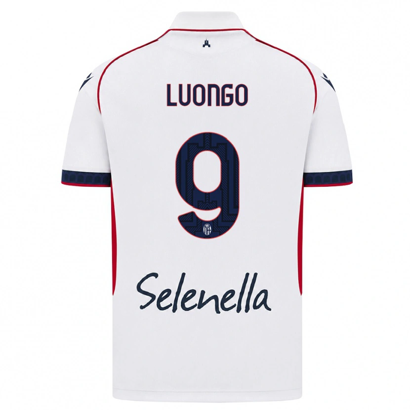 Danxen Heren Francesco Luongo #9 Wit Rood Koninklijk Blauw Uitshirt Uittenue 2026/27 T-Shirt België