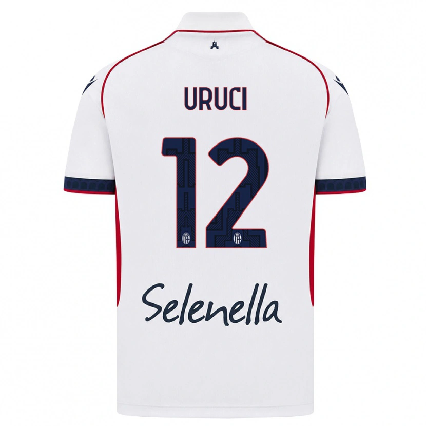 Danxen Heren Klejton Uruci #12 Wit Rood Koninklijk Blauw Uitshirt Uittenue 2026/27 T-Shirt België