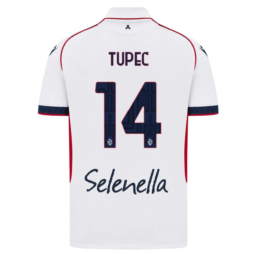 Danxen Heren Leos Tupec #14 Wit Rood Koninklijk Blauw Uitshirt Uittenue 2026/27 T-Shirt België