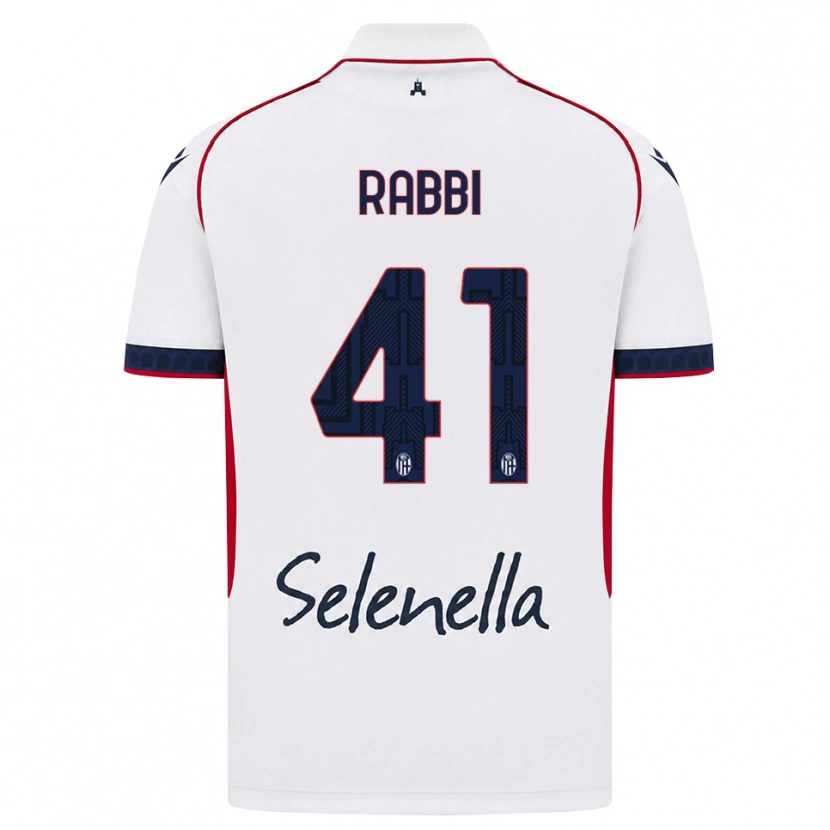 Danxen Heren Giovanni Rabbi #41 Wit Rood Koninklijk Blauw Uitshirt Uittenue 2026/27 T-Shirt België