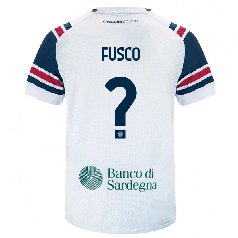 Danxen Heren Antonio Fusco #0 Wit Rood Groen Uitshirt Uittenue 2026/27 T-Shirt België
