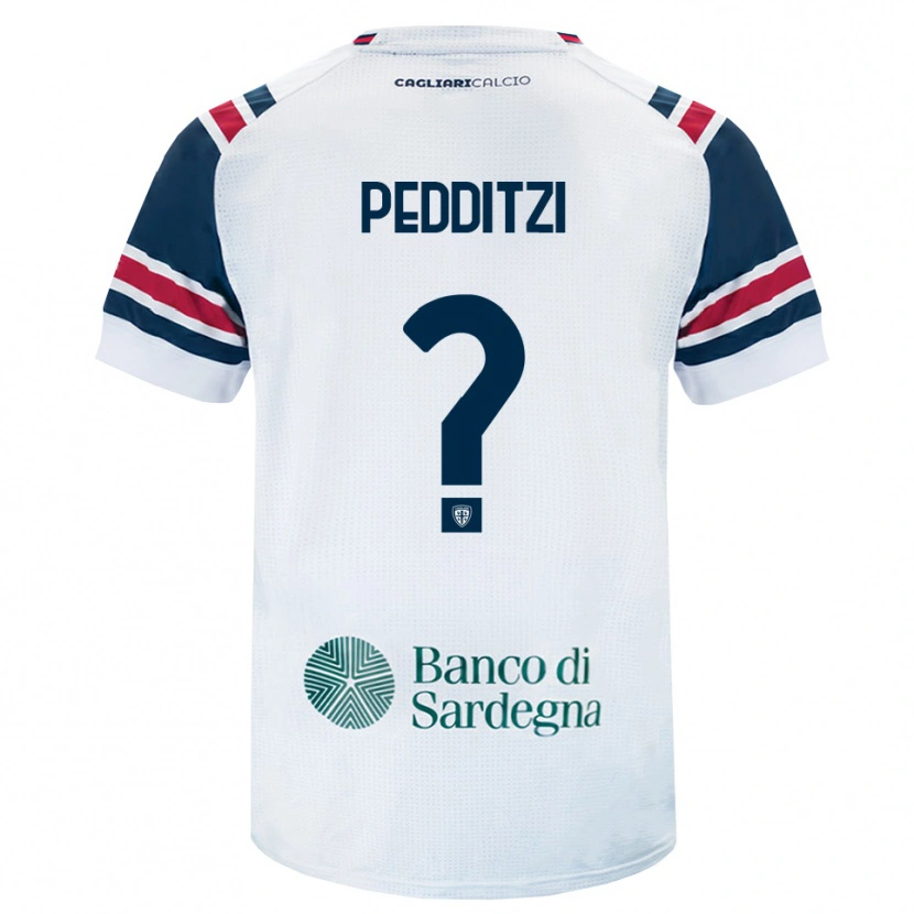 Danxen Heren Simone Pedditzi #0 Wit Rood Groen Uitshirt Uittenue 2026/27 T-Shirt België