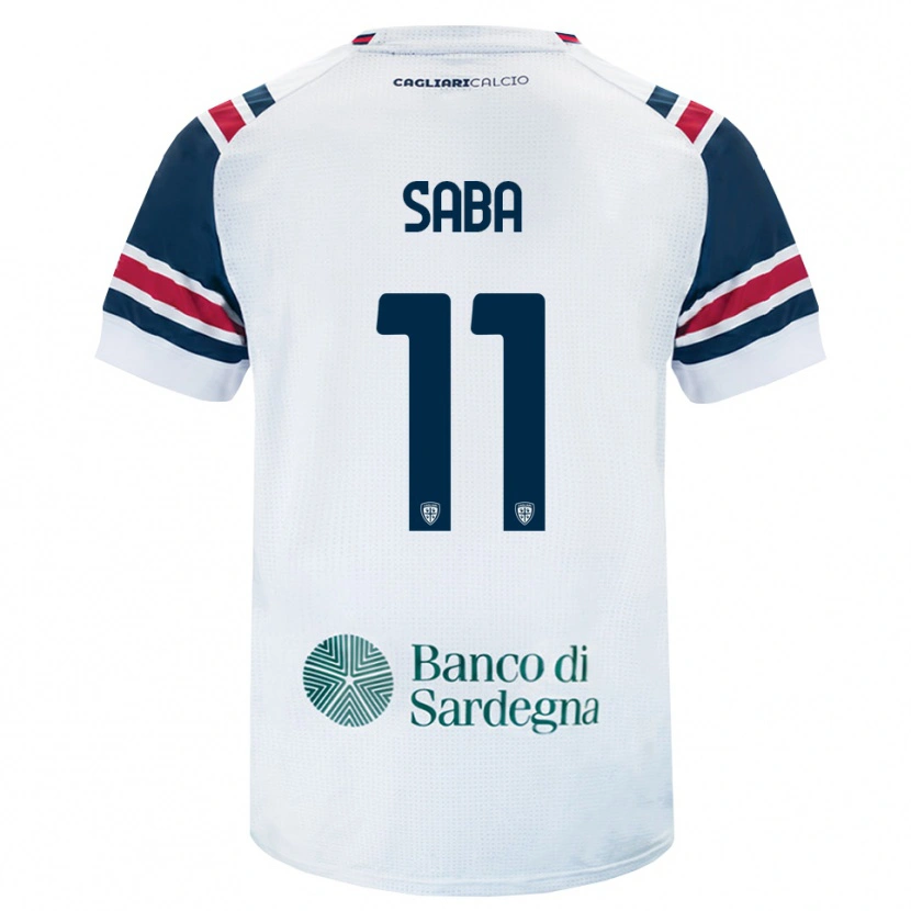 Danxen Heren Alessio Saba #11 Wit Rood Groen Uitshirt Uittenue 2026/27 T-Shirt België