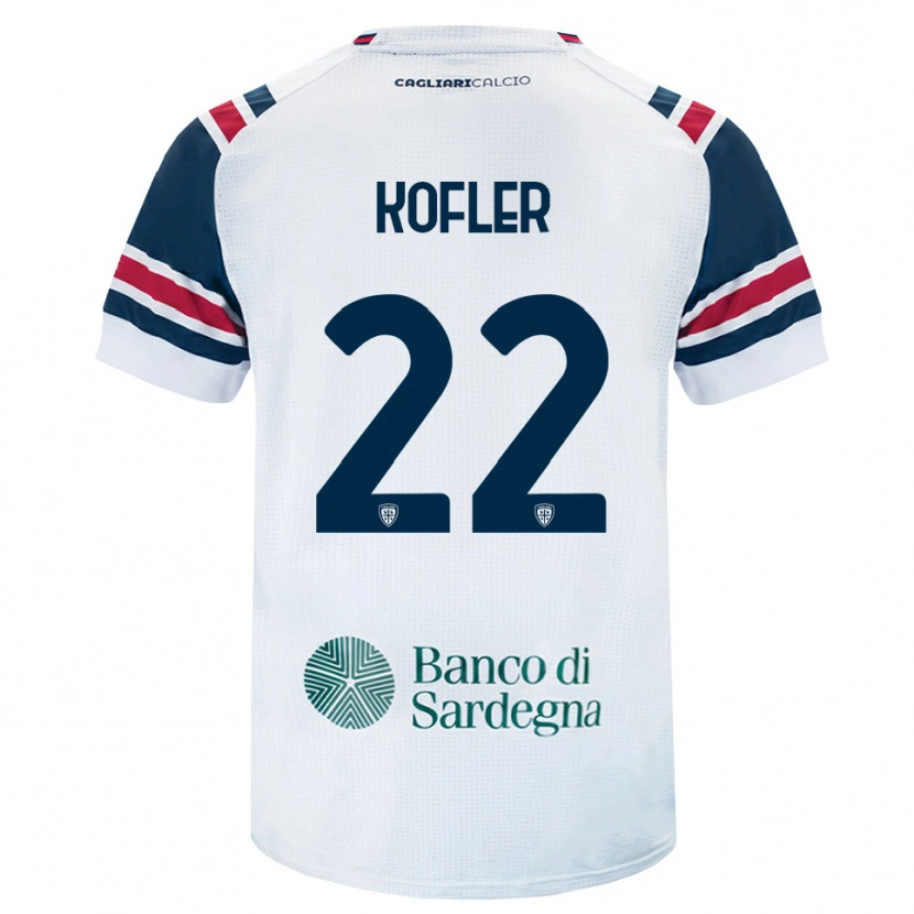 Danxen Heren Raphael Kofler #22 Wit Rood Groen Uitshirt Uittenue 2026/27 T-Shirt België