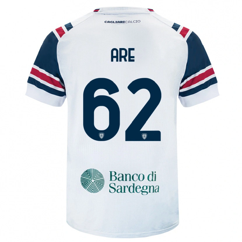 Danxen Heren Emmanuele Are #62 Wit Rood Groen Uitshirt Uittenue 2026/27 T-Shirt België