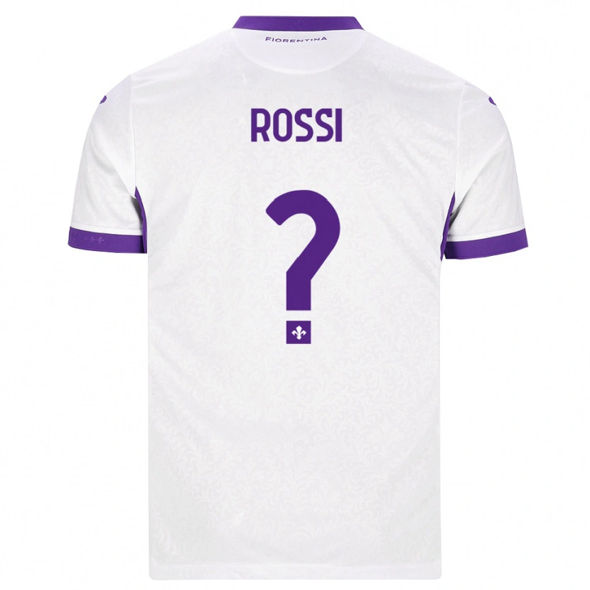 Danxen Heren Alessandro Rossi #0 Wit Paars Uitshirt Uittenue 2026/27 T-Shirt België