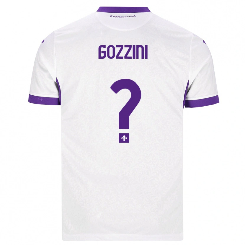 Danxen Heren Gozzini #0 Wit Paars Uitshirt Uittenue 2026/27 T-Shirt België