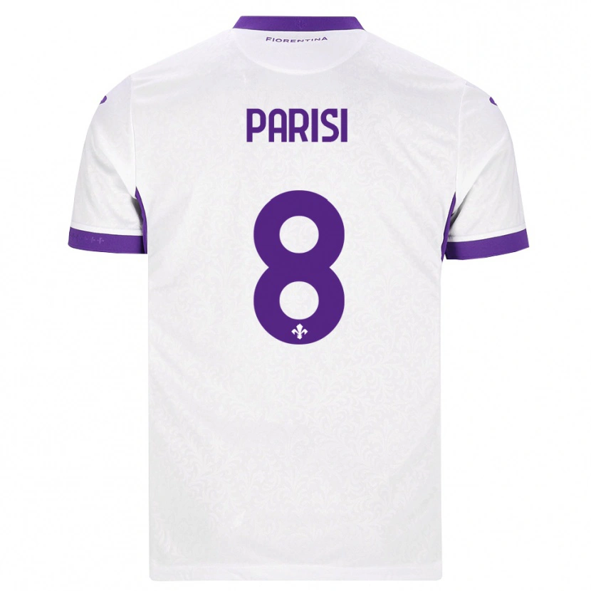 Danxen Heren Alice Parisi #8 Wit Paars Uitshirt Uittenue 2026/27 T-Shirt België
