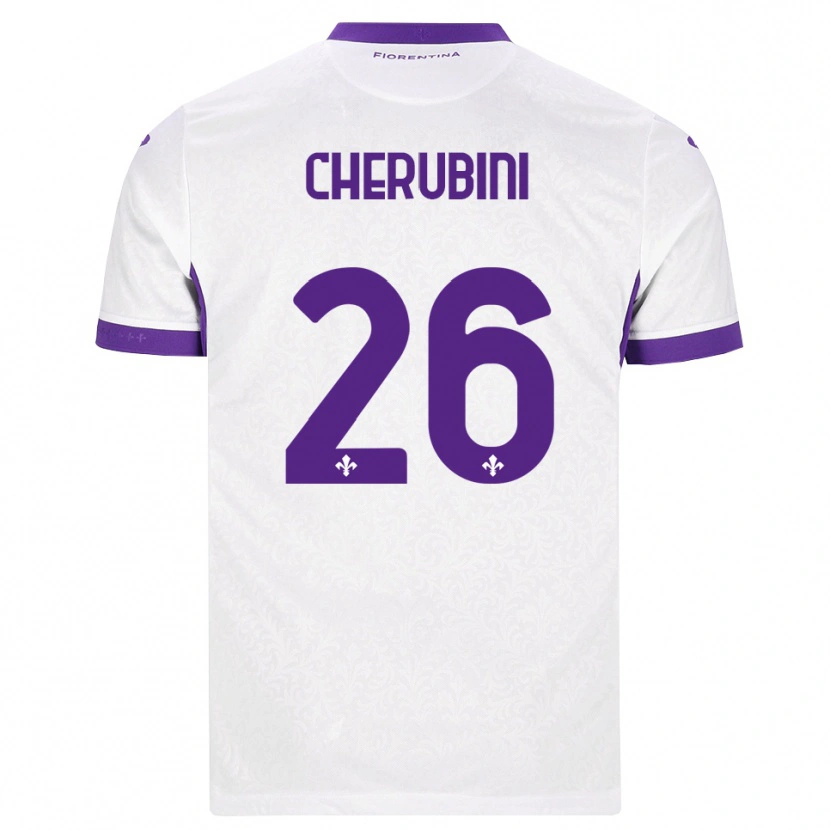 Danxen Heren Maya Cherubini #26 Wit Paars Uitshirt Uittenue 2026/27 T-Shirt België