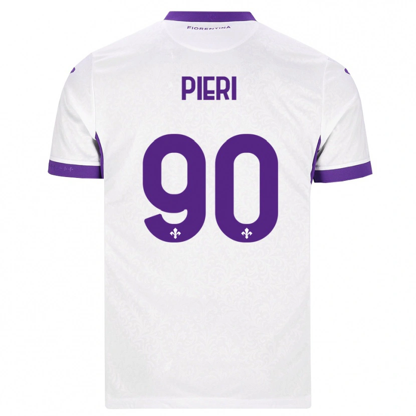Danxen Heren Arianna Pieri #90 Wit Paars Uitshirt Uittenue 2026/27 T-Shirt België