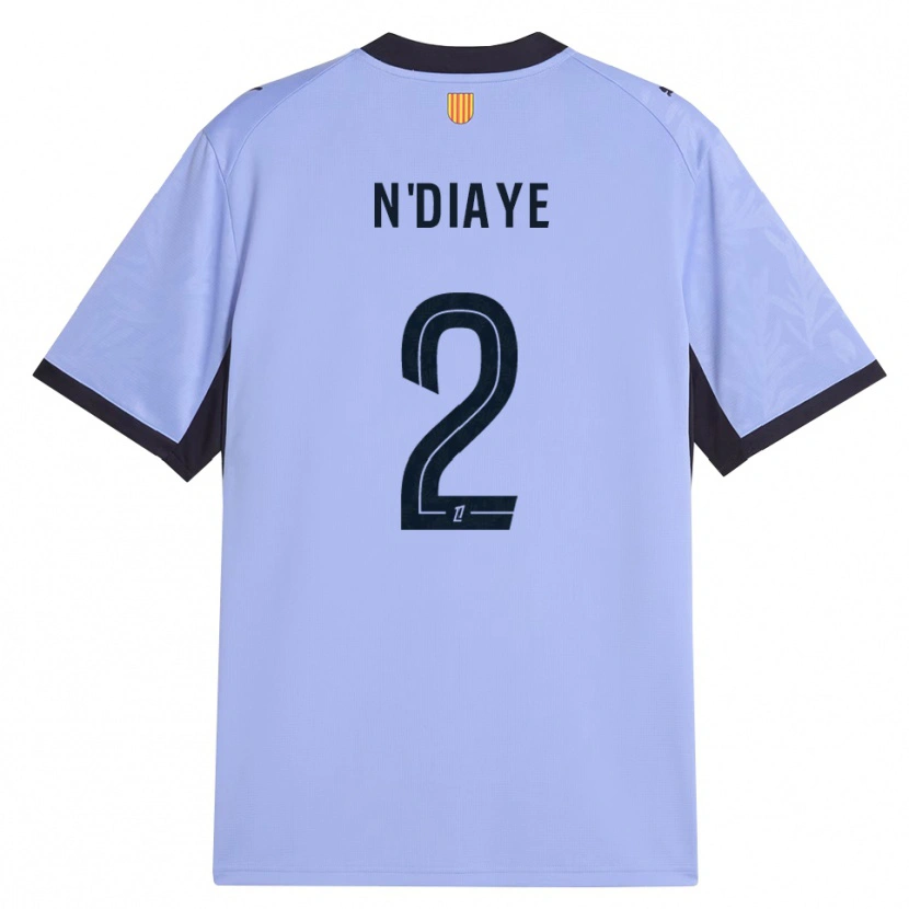 Danxen Heren Osmane N'diaye #2 Lavendel Zwart Thuisshirt Derde Tenue 2026/27 T-Shirt België