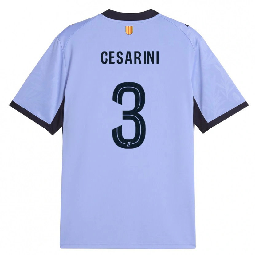 Danxen Heren Gaëtan Cesarini #3 Lavendel Zwart Thuisshirt Derde Tenue 2026/27 T-Shirt België