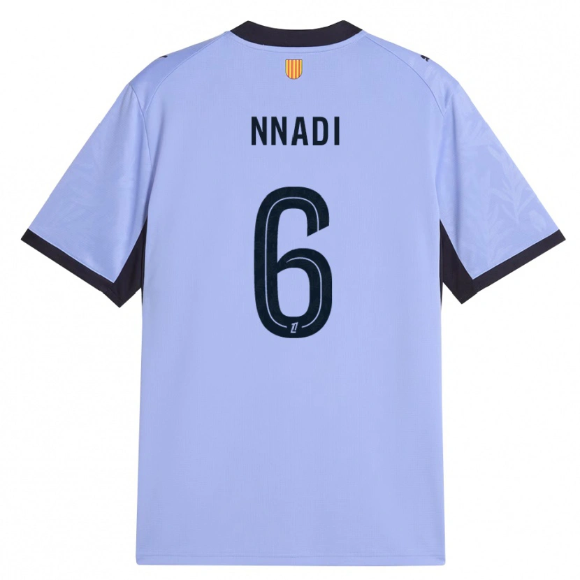 Danxen Heren Tochukwu Nnadi #6 Lavendel Zwart Thuisshirt Derde Tenue 2026/27 T-Shirt België