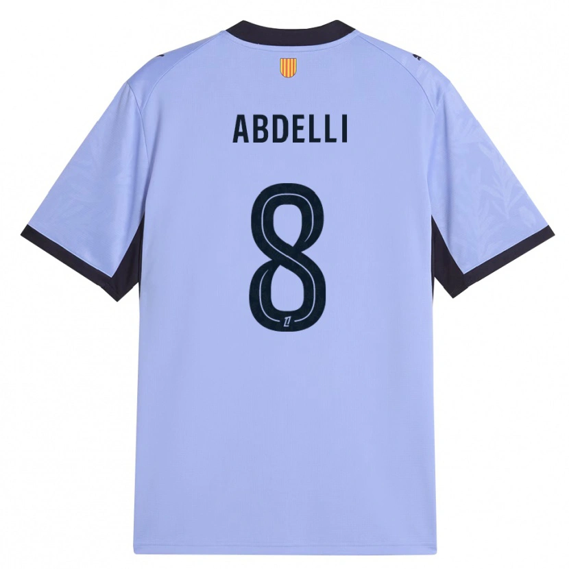 Danxen Heren Himad Abdelli #8 Lavendel Zwart Thuisshirt Derde Tenue 2026/27 T-Shirt België