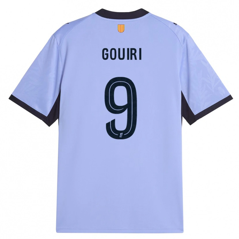 Danxen Heren Amine Gouiri #9 Lavendel Zwart Thuisshirt Derde Tenue 2026/27 T-Shirt België