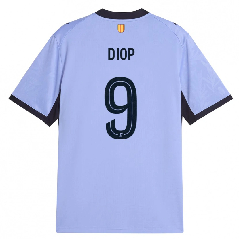 Danxen Heren Mama Diop #9 Lavendel Zwart Thuisshirt Derde Tenue 2026/27 T-Shirt België