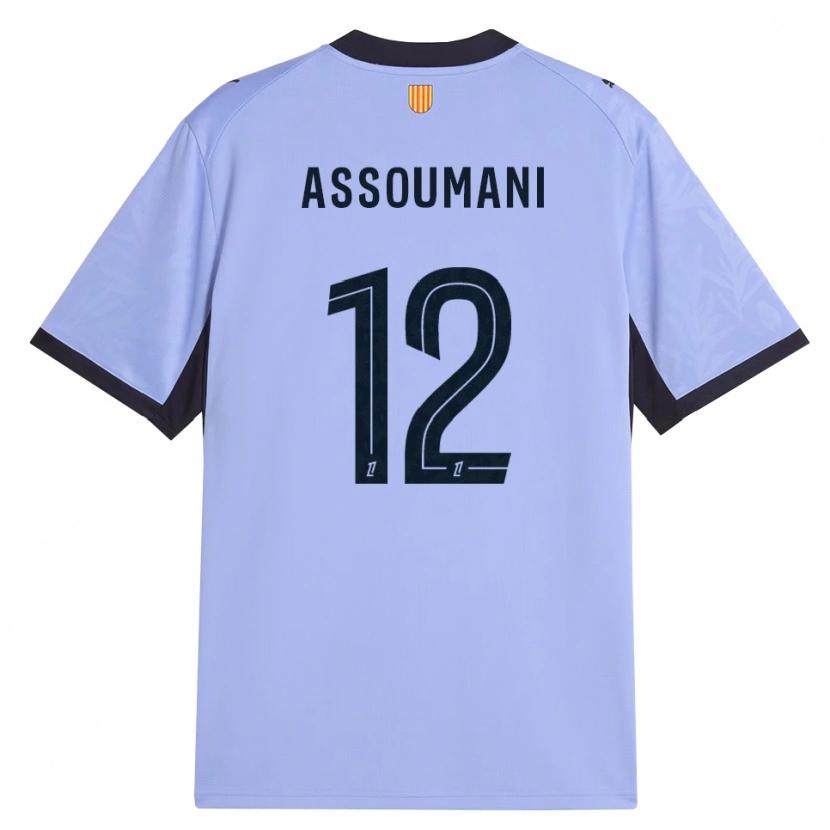 Danxen Heren Saïfi Assoumani #12 Lavendel Zwart Thuisshirt Derde Tenue 2026/27 T-Shirt België