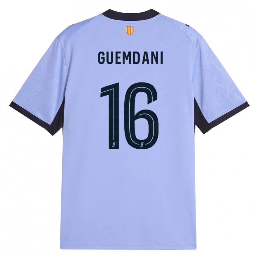 Danxen Heren Ivan Guemdani #16 Lavendel Zwart Thuisshirt Derde Tenue 2026/27 T-Shirt België