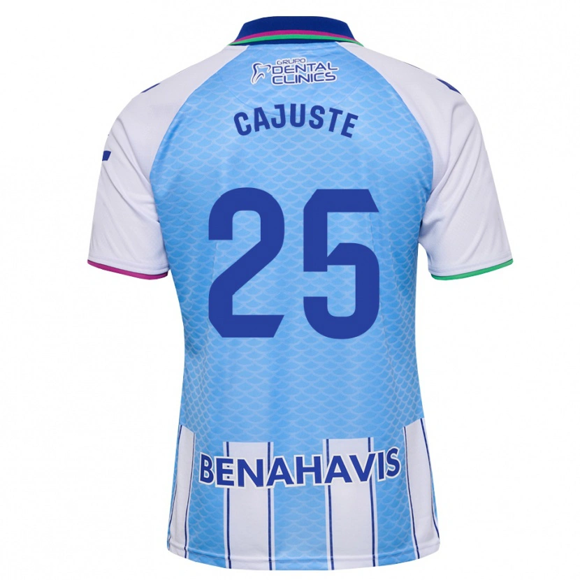 Danxen Heren Jens Cajuste #25 Diep Hemelsblauw Wit Thuisshirt Thuistenue 2026/27 T-Shirt België