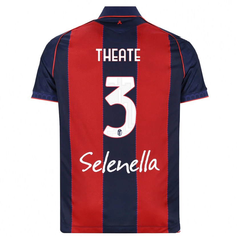 Danxen Heren Arthur Theate #3 Koninklijk Blauw Rood Wit Thuisshirt Thuistenue 2026/27 T-Shirt België