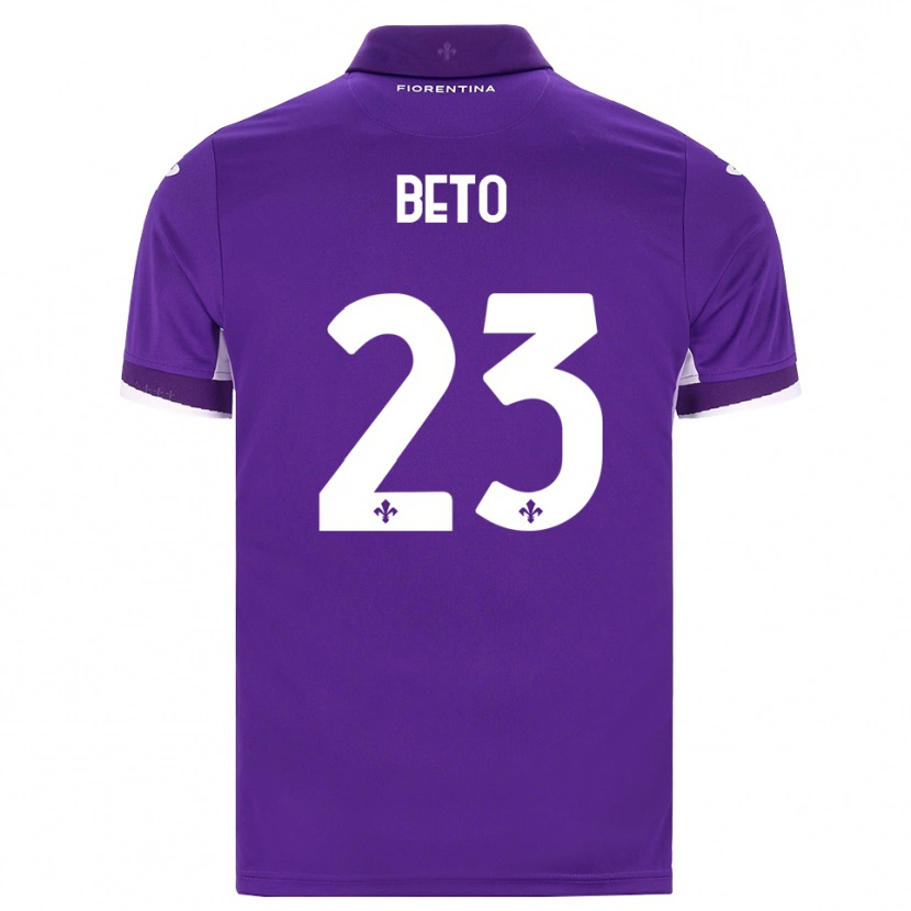 Danxen Dames Beto #23 Paars Wit Roze Thuisshirt Thuistenue 2026/27 T-Shirt België