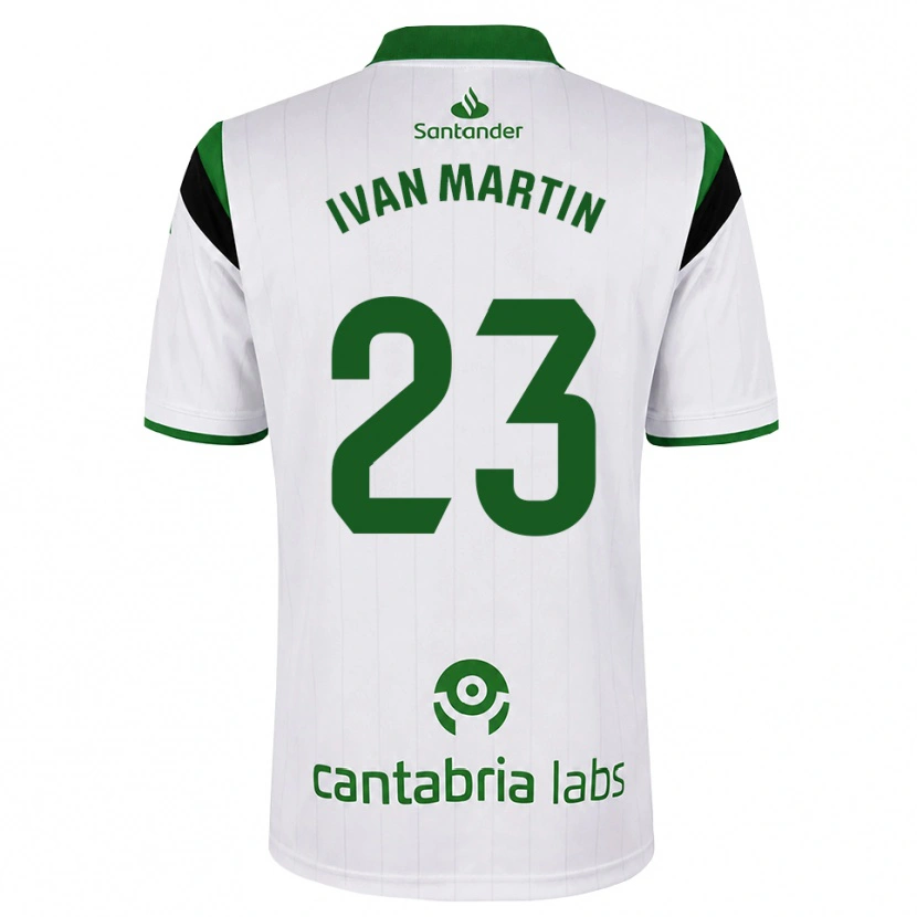 Danxen Dames Iván Martín #23 Wit Groen Zwart Thuisshirt Thuistenue 2026/27 T-Shirt België