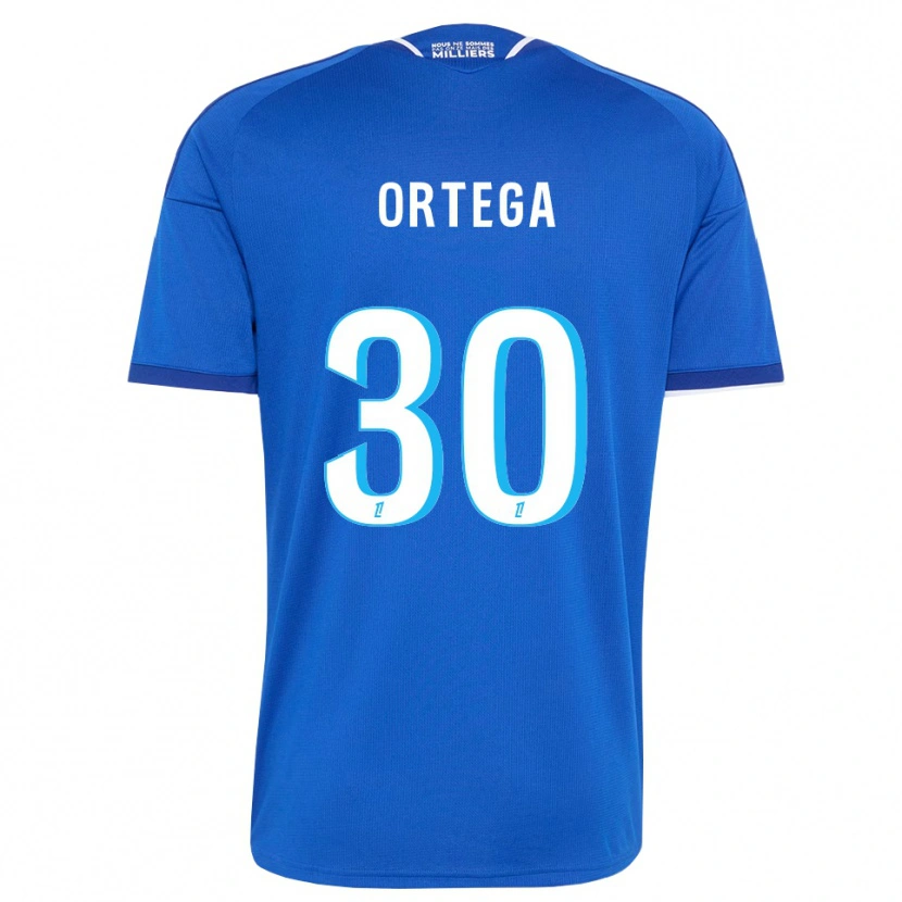 Danxen Dames Jacobo Ortega #30 Koninklijk Blauw Wit Thuisshirt Thuistenue 2026/27 T-Shirt België