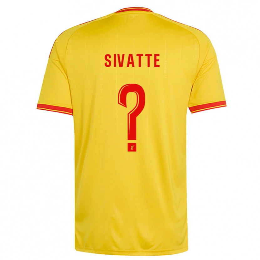 Danxen Dames Noah Sivatte #0 Goud Oranje Rood Thuisshirt Thuistenue 2026/27 T-Shirt België