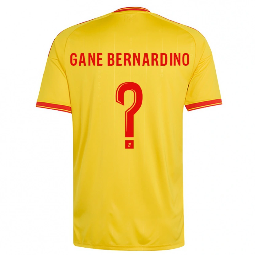 Danxen Dames Nathanaël Gane Bernardino #0 Goud Oranje Rood Thuisshirt Thuistenue 2026/27 T-Shirt België