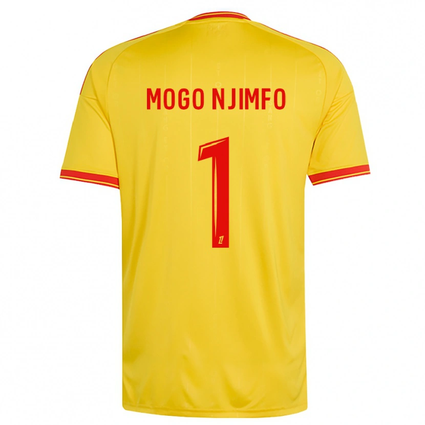 Danxen Dames Arthur Mogo Njimfo #1 Goud Oranje Rood Thuisshirt Thuistenue 2026/27 T-Shirt België