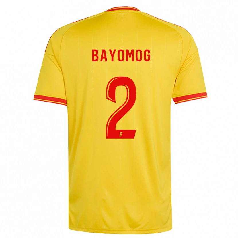 Danxen Dames Hugo Bayomog #2 Goud Oranje Rood Thuisshirt Thuistenue 2026/27 T-Shirt België