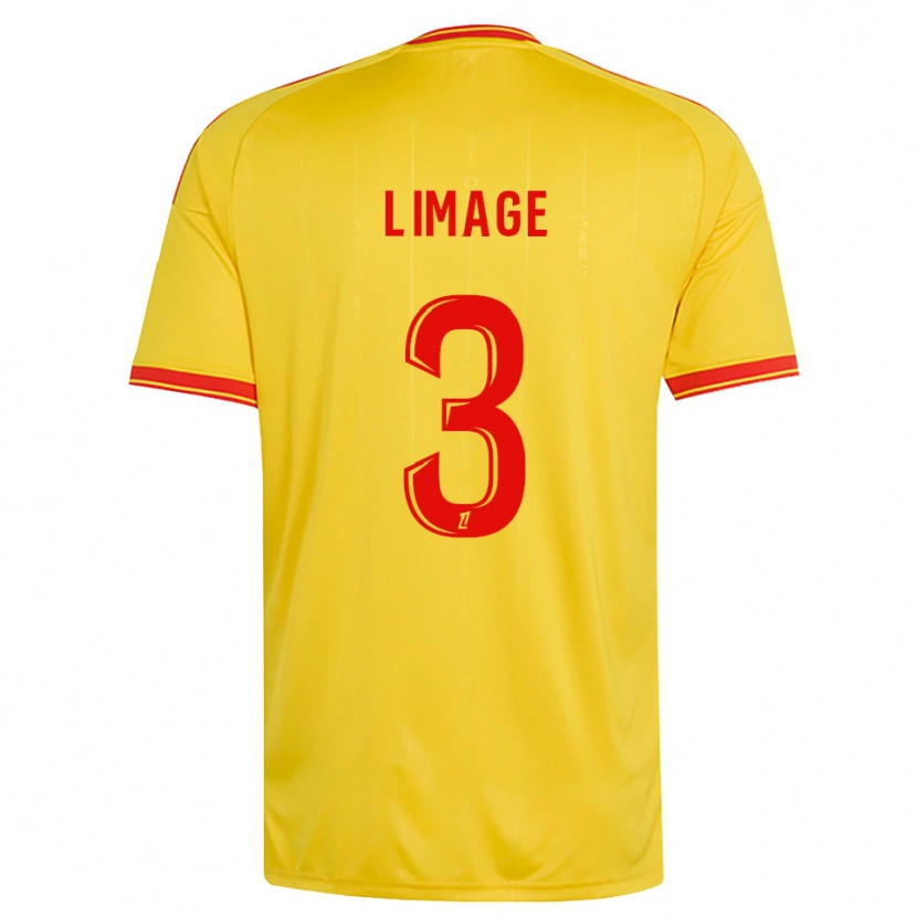 Danxen Dames Jennyfer Limage #3 Goud Oranje Rood Thuisshirt Thuistenue 2026/27 T-Shirt België