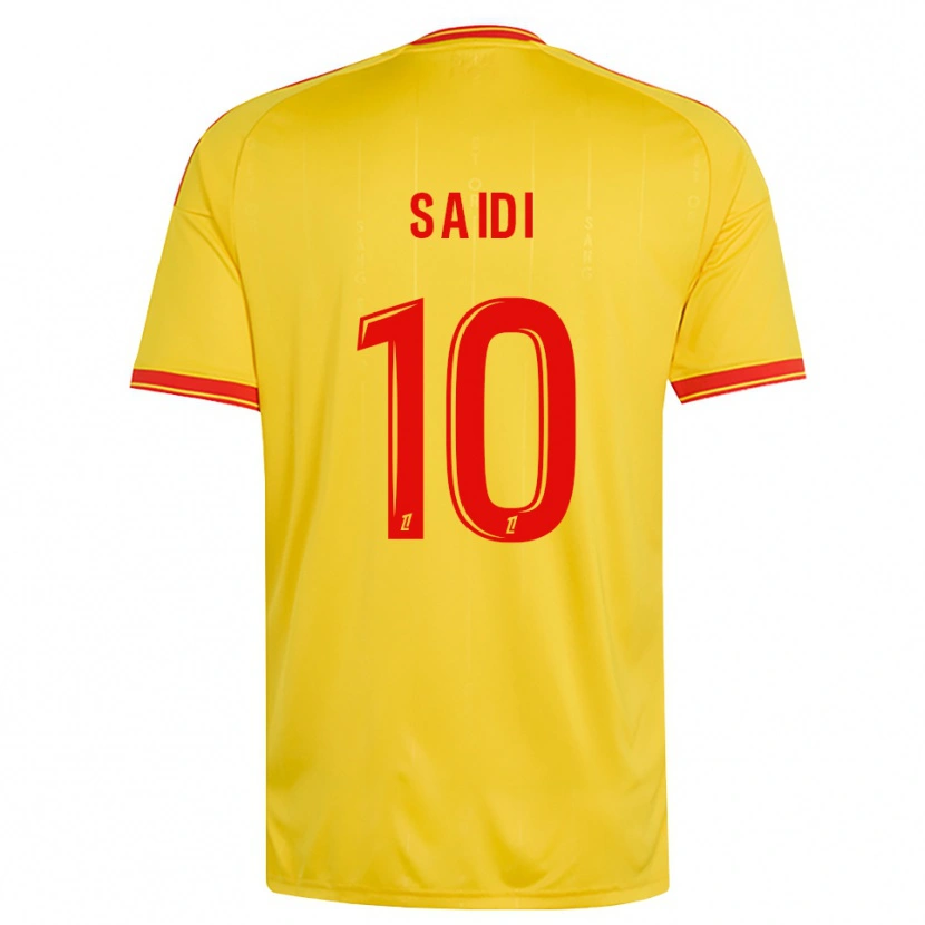 Danxen Dames Kahissa Saïdi #10 Goud Oranje Rood Thuisshirt Thuistenue 2026/27 T-Shirt België