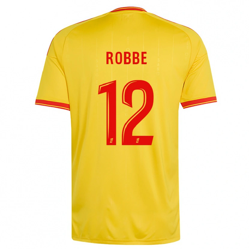 Danxen Dames Lucas Robbe #12 Goud Oranje Rood Thuisshirt Thuistenue 2026/27 T-Shirt België