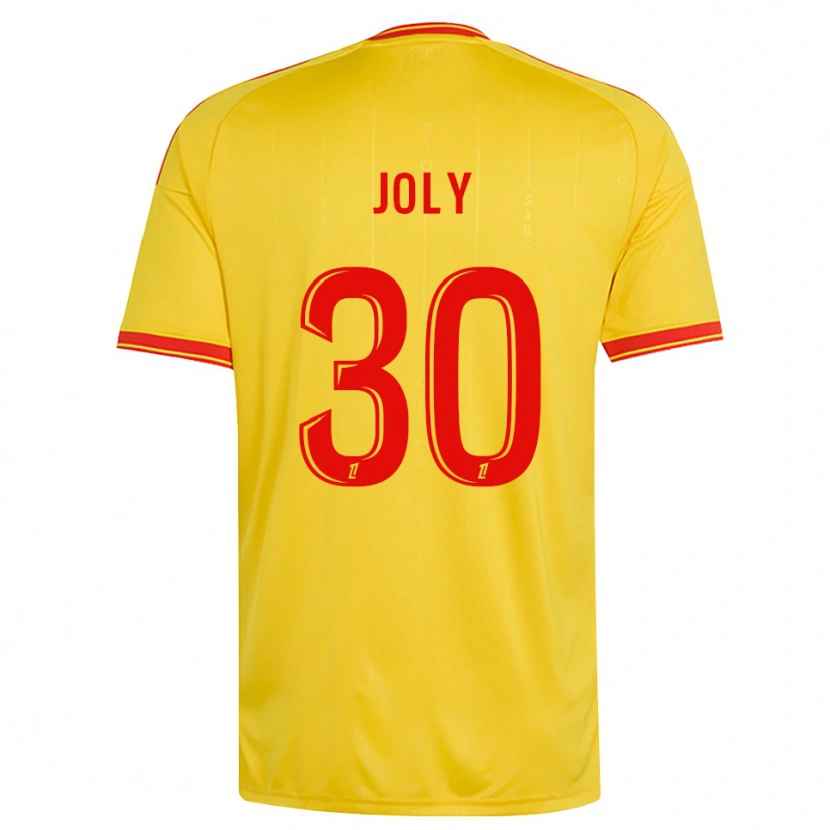 Danxen Dames Blandine Joly #30 Goud Oranje Rood Thuisshirt Thuistenue 2026/27 T-Shirt België