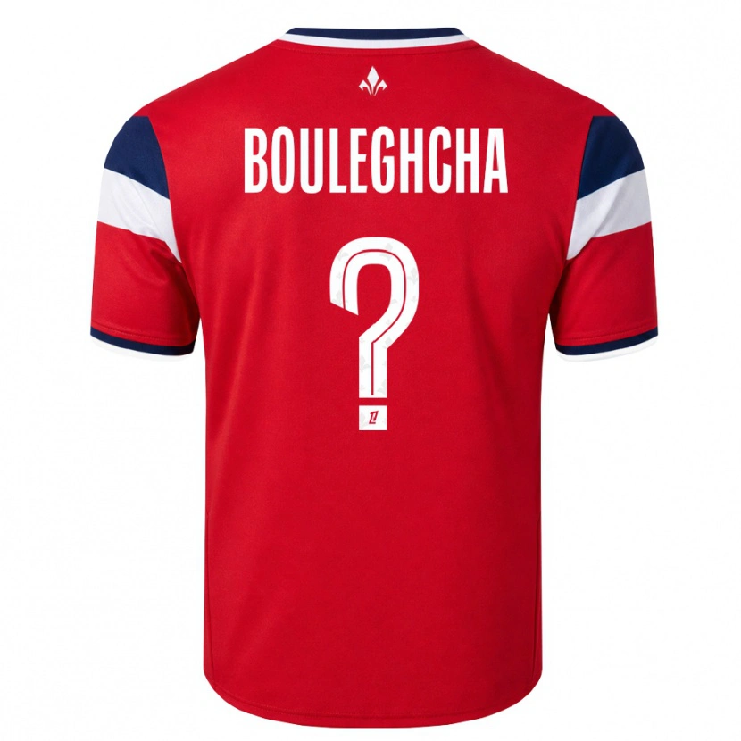 Danxen Dames Ismail Bouleghcha #0 Rood Wit Koninklijk Blauw Thuisshirt Thuistenue 2026/27 T-Shirt België
