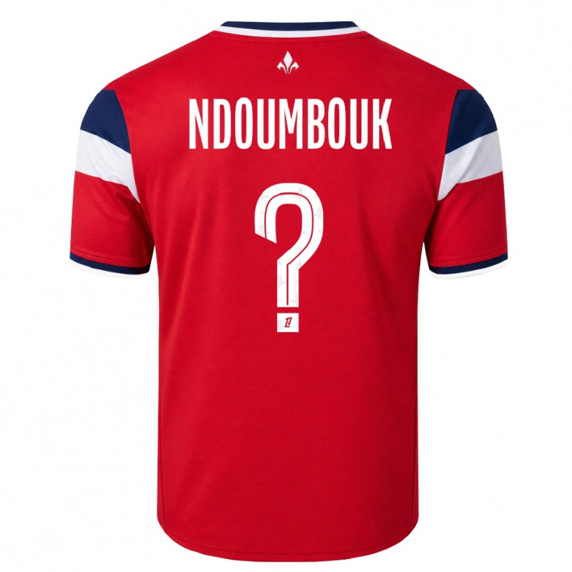 Danxen Dames Marlyse Ngo Ndoumbouk #0 Rood Wit Koninklijk Blauw Thuisshirt Thuistenue 2026/27 T-Shirt België