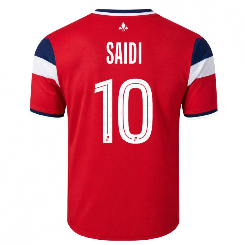Danxen Dames Rachel Saidi #10 Rood Wit Koninklijk Blauw Thuisshirt Thuistenue 2026/27 T-Shirt België