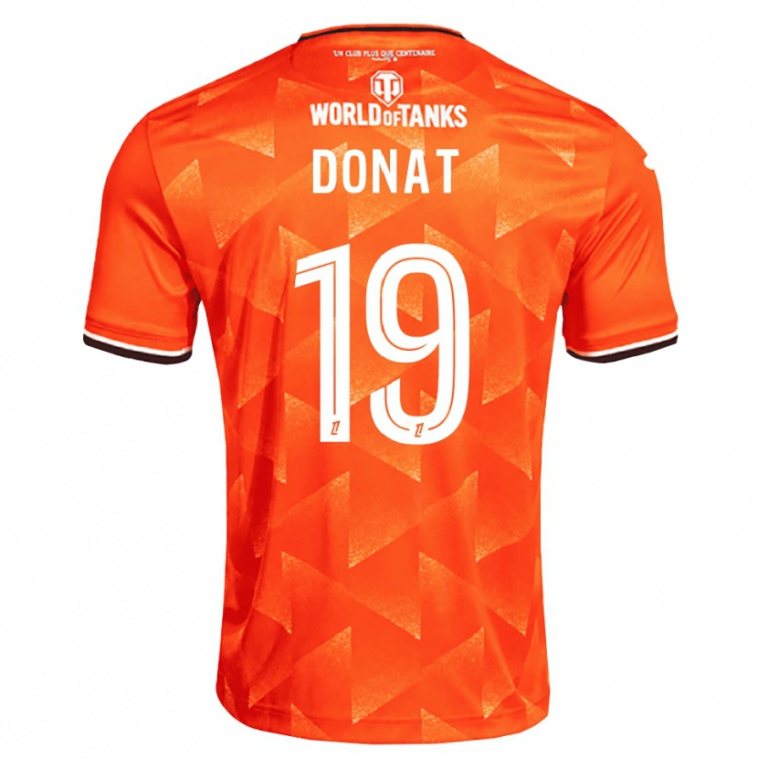 Danxen Dames Noa Donat #19 Oranje Wit Zwart Thuisshirt Thuistenue 2026/27 T-Shirt België