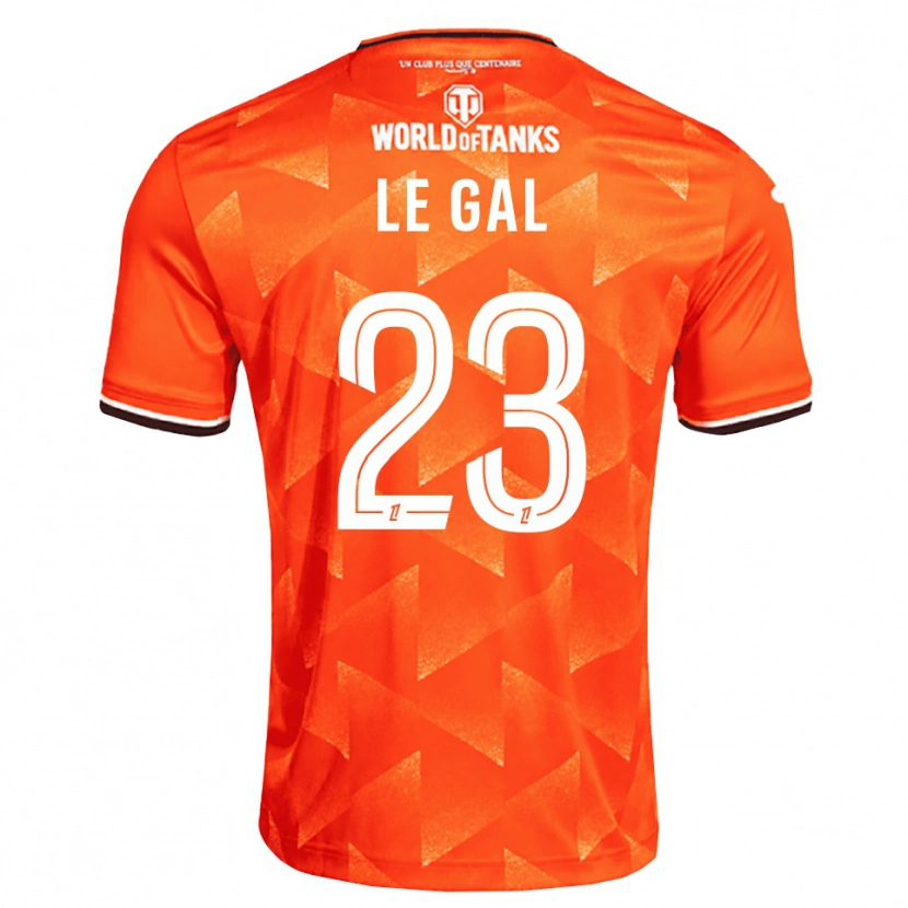 Danxen Dames Noah Le Gal #23 Oranje Wit Zwart Thuisshirt Thuistenue 2026/27 T-Shirt België