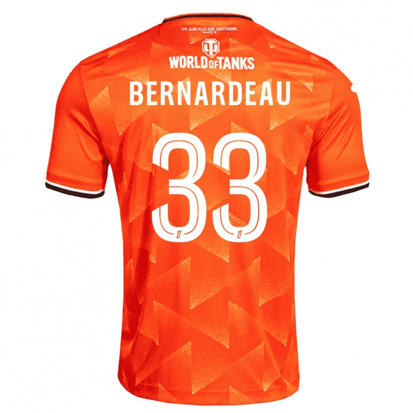 Danxen Dames Gabin Bernardeau #33 Oranje Wit Zwart Thuisshirt Thuistenue 2026/27 T-Shirt België
