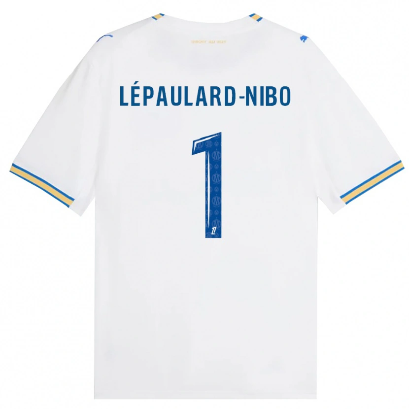 Danxen Dames Mailey Lépaulard-Nibo #1 Dodgerblauw Wit Thuisshirt Thuistenue 2026/27 T-Shirt België