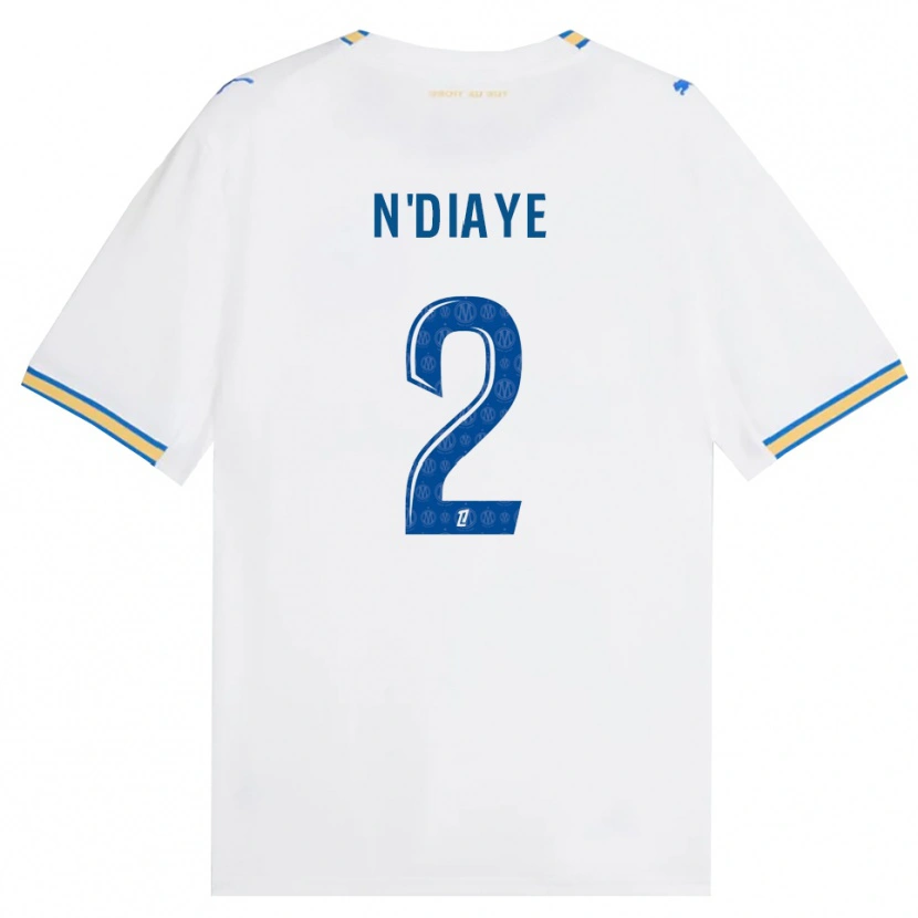 Danxen Dames Osmane N'diaye #2 Dodgerblauw Wit Thuisshirt Thuistenue 2026/27 T-Shirt België