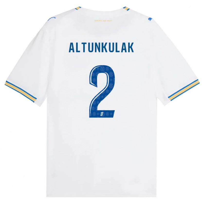 Danxen Dames Selen Altunkulak #2 Dodgerblauw Wit Thuisshirt Thuistenue 2026/27 T-Shirt België