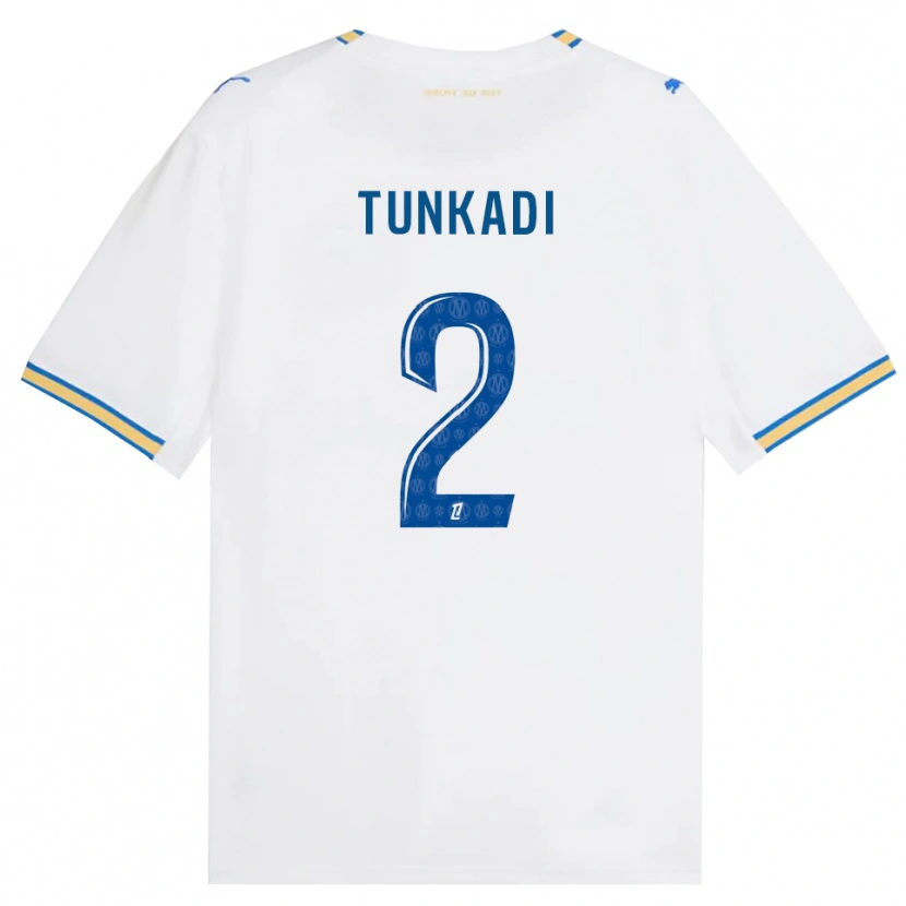 Danxen Dames Alexandre Tunkadi #2 Dodgerblauw Wit Thuisshirt Thuistenue 2026/27 T-Shirt België