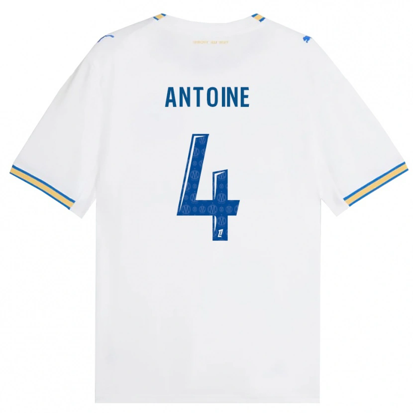 Danxen Dames Maud Antoine #4 Dodgerblauw Wit Thuisshirt Thuistenue 2026/27 T-Shirt België