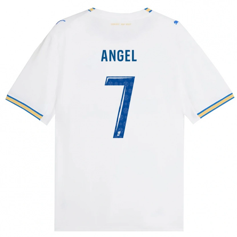Danxen Dames Angel Gomes #7 Dodgerblauw Wit Thuisshirt Thuistenue 2026/27 T-Shirt België